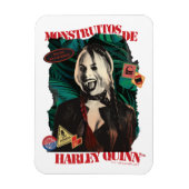 Het Zelfmoordplein | Harley Quinn Winking Magneet (Verticaal)