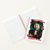 Het Zelfmoordplein | Harley Quinn Winking Notitieboek (Binnen)