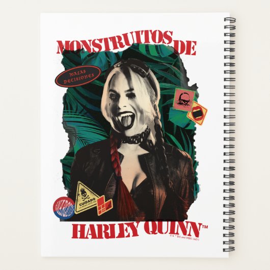 Het Zelfmoordplein | Harley Quinn Winking Planner (Achterkant)