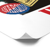 Het Zelfmoordplein | Harley Quinn Winking Poster (Hoek)