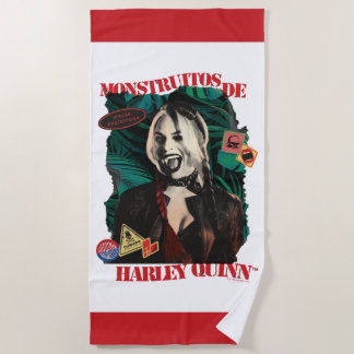 Het Zelfmoordplein | Harley Quinn Winking Strandlaken