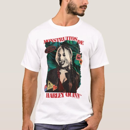 Het Zelfmoordplein | Harley Quinn Winking T-shirt (Voorkant)