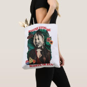 Het Zelfmoordplein | Harley Quinn Winking Tote Bag (Dichtbij)