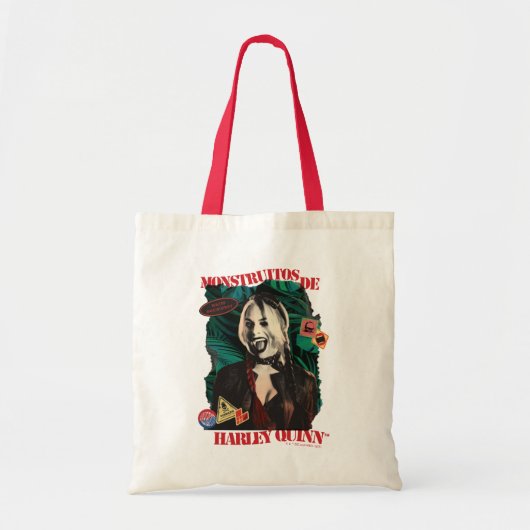 Het Zelfmoordplein | Harley Quinn Winking Tote Bag (Voorkant)