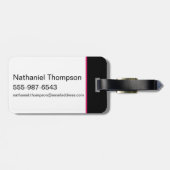 Het Zelfmoordplein | Logo tekenpictogram Bagagelabel (Achterkant horizontaal)