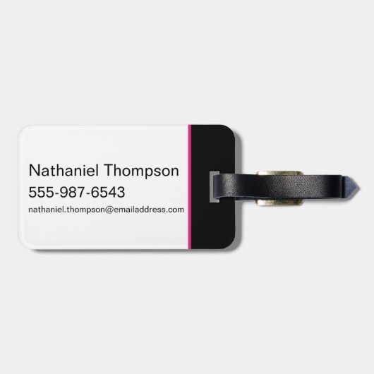 Het Zelfmoordplein | Logo tekenpictogram Bagagelabel (Achterkant horizontaal)