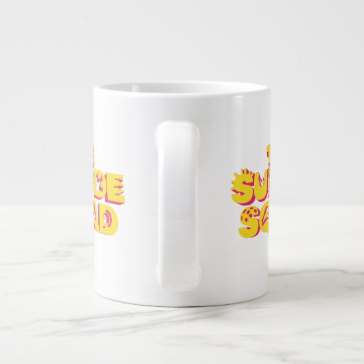 Het Zelfmoordplein | Logo tekenpictogram Grote Koffiekop (Achterkant)