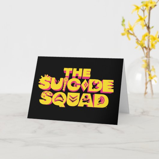 Het Zelfmoordplein | Logo tekenpictogram Kaart (Gele Bloem)