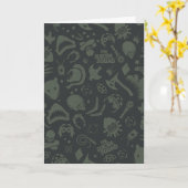 Het Zelfmoordplein | Pictogrampatroon tekens Kaart (Gele Bloem)