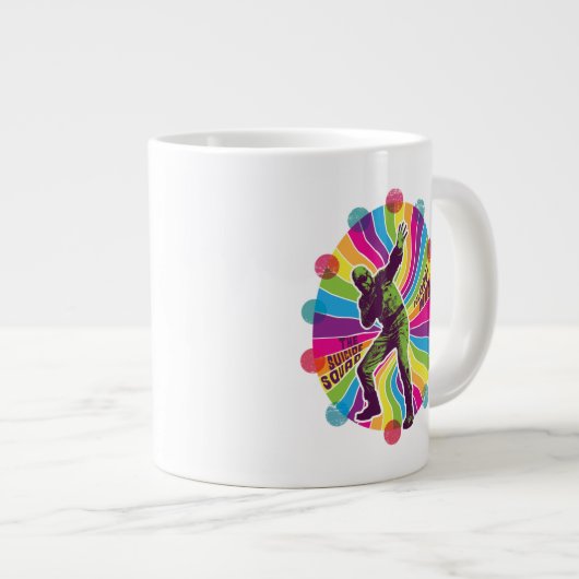 Het Zelfmoordplein | Polka-Dot Man Psychedelic Grote Koffiekop (Voorkant rechts)