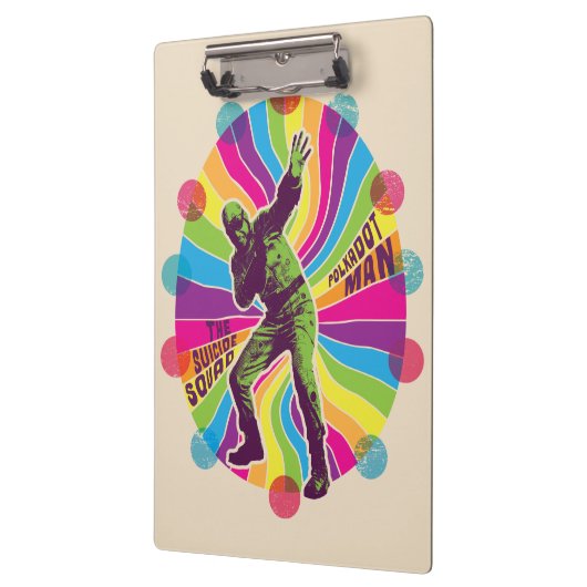 Het Zelfmoordplein | Polka-Dot Man Psychedelic Klembord (Links)
