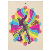 Het Zelfmoordplein | Polka-Dot Man Psychedelic Klembord (Achterkant)