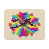 Het Zelfmoordplein | Polka-Dot Man Psychedelic Magneet (Horizontaal)