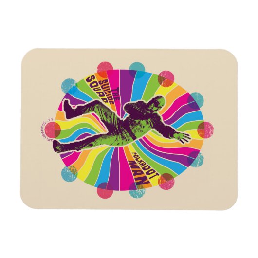 Het Zelfmoordplein | Polka-Dot Man Psychedelic Magneet (Horizontaal)