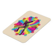 Het Zelfmoordplein | Polka-Dot Man Psychedelic Magneet (Linkerzijde)