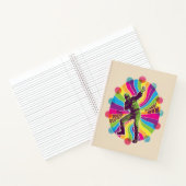 Het Zelfmoordplein | Polka-Dot Man Psychedelic Notitieboek (Binnen)