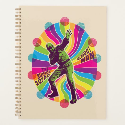 Het Zelfmoordplein | Polka-Dot Man Psychedelic Planner (Voorkant)