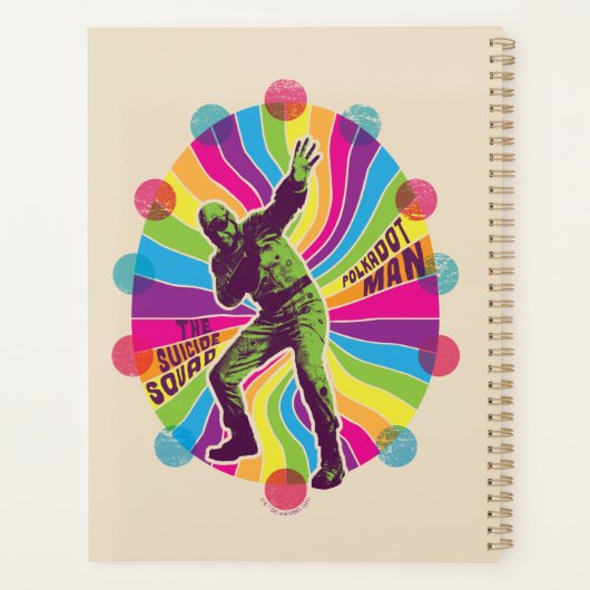 Het Zelfmoordplein | Polka-Dot Man Psychedelic Planner (Achterkant)