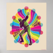 Het Zelfmoordplein | Polka-Dot Man Psychedelic Poster (Voorkant)