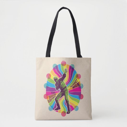 Het Zelfmoordplein | Polka-Dot Man Psychedelic Tote Bag (Voorkant)