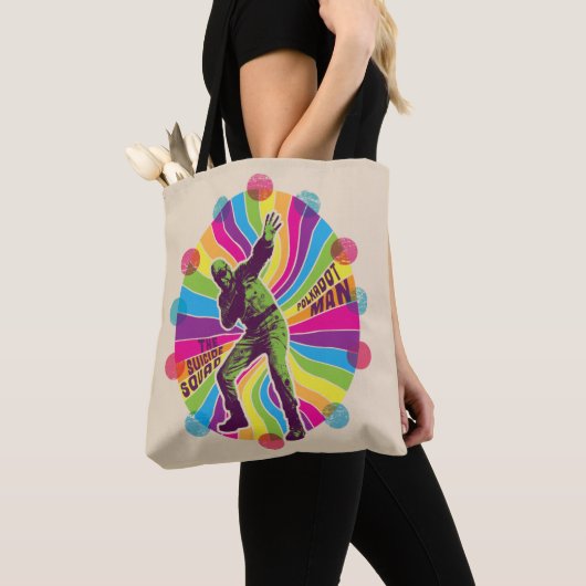 Het Zelfmoordplein | Polka-Dot Man Psychedelic Tote Bag (Dichtbij)