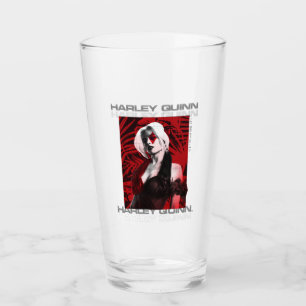 Het Zelfmoordplein   Portret Harley Quinn Red Fern Glas
