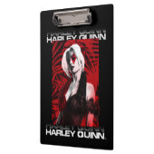 Het Zelfmoordplein | Portret Harley Quinn Red Fern Klembord (Links)