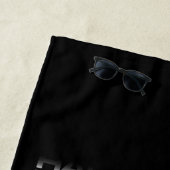 Het Zelfmoordplein | Portret Harley Quinn Red Fern Strandlaken (In situ)