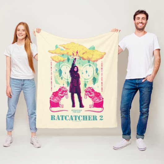 Het Zelfmoordplein | Ratcatcher 2 Illustratie Fleece Deken (In situ)