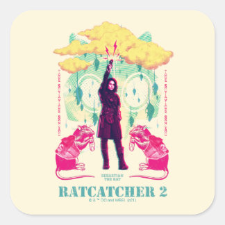 Het Zelfmoordplein | Ratcatcher 2 Illustratie Vierkante Sticker