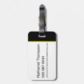 Het Zelfmoordplein | Retronet met Amanda Waller Bagagelabel (Achterkant verticaal)