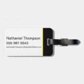 Het Zelfmoordplein | Retronet met Amanda Waller Bagagelabel (Achterkant horizontaal)