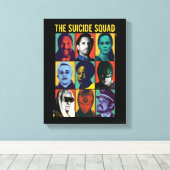 Het Zelfmoordplein | Retronet met Amanda Waller Canvas Afdruk (Insitu (Houten vloer))