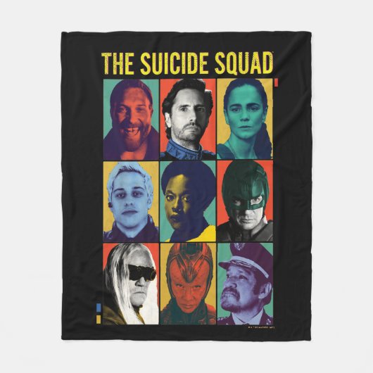 Het Zelfmoordplein | Retronet met Amanda Waller Fleece Deken (Voorkant)