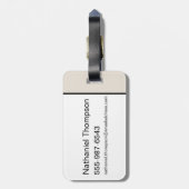 Het Zelfmoordplein | Retronet met Harley Quinn Bagagelabel (Achterkant verticaal)