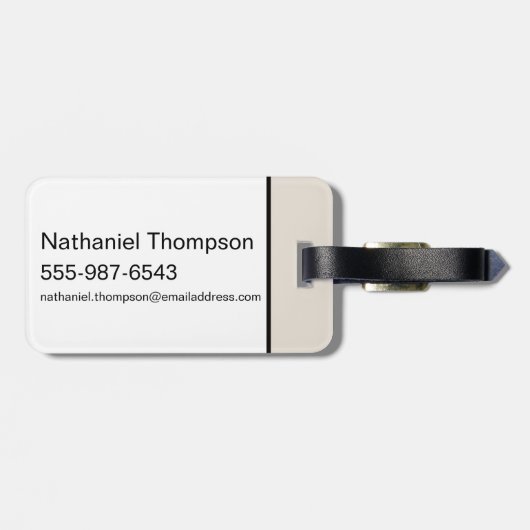 Het Zelfmoordplein | Retronet met Harley Quinn Bagagelabel (Achterkant horizontaal)