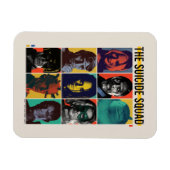 Het Zelfmoordplein | Retronet met Harley Quinn Magneet (Horizontaal)