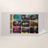 Het Zelfmoordplein | Retronet met Harley Quinn Strandlaken (Voorkant)