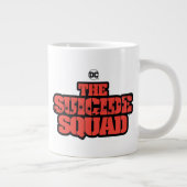 Het Zelfmoordplein | Rode en zwarte Logo Grote Koffiekop (Rechts)