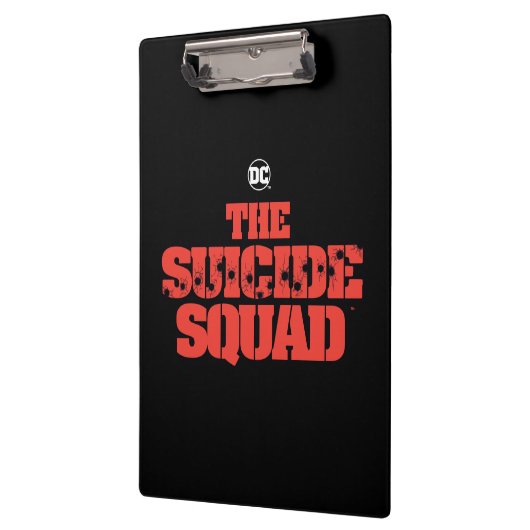 Het Zelfmoordplein | Rode en zwarte Logo Klembord (Links)