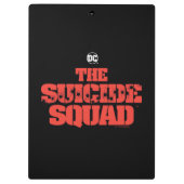 Het Zelfmoordplein | Rode en zwarte Logo Klembord (Achterkant)