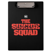 Het Zelfmoordplein | Rode en zwarte Logo Klembord (Voorkant)