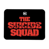 Het Zelfmoordplein | Rode en zwarte Logo Magneet (Horizontaal)