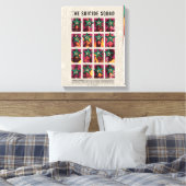 Het Zelfmoordplein | Starro Squad Edition Canvas Afdruk (Insitu (Slaapkamer))