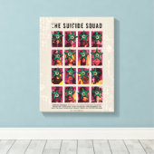 Het Zelfmoordplein | Starro Squad Edition Canvas Afdruk (Insitu (Houten vloer))