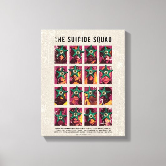 Het Zelfmoordplein | Starro Squad Edition Canvas Afdruk (Voorkant)