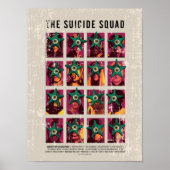 Het Zelfmoordplein | Starro Squad Edition Poster (Voorkant)