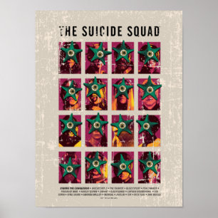 Het Zelfmoordplein   Starro Squad Edition Poster