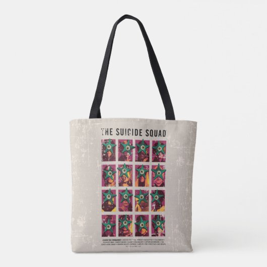 Het Zelfmoordplein | Starro Squad Edition Tote Bag (Achterkant)