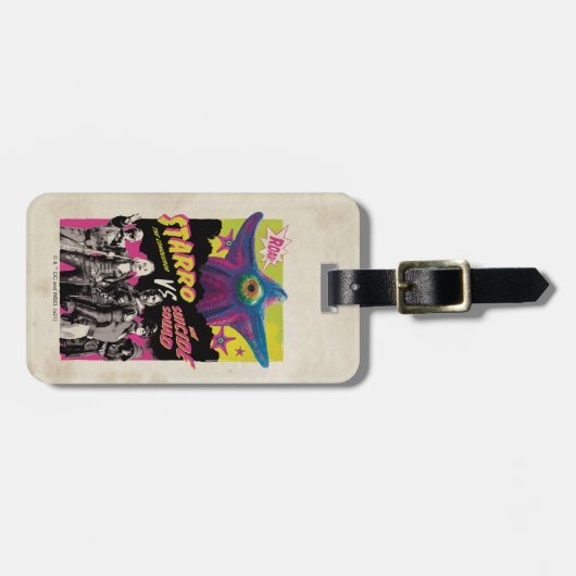 Het Zelfmoordplein | Starro Vs Suicide Squad Bagagelabel (Voorkant horizontaal)